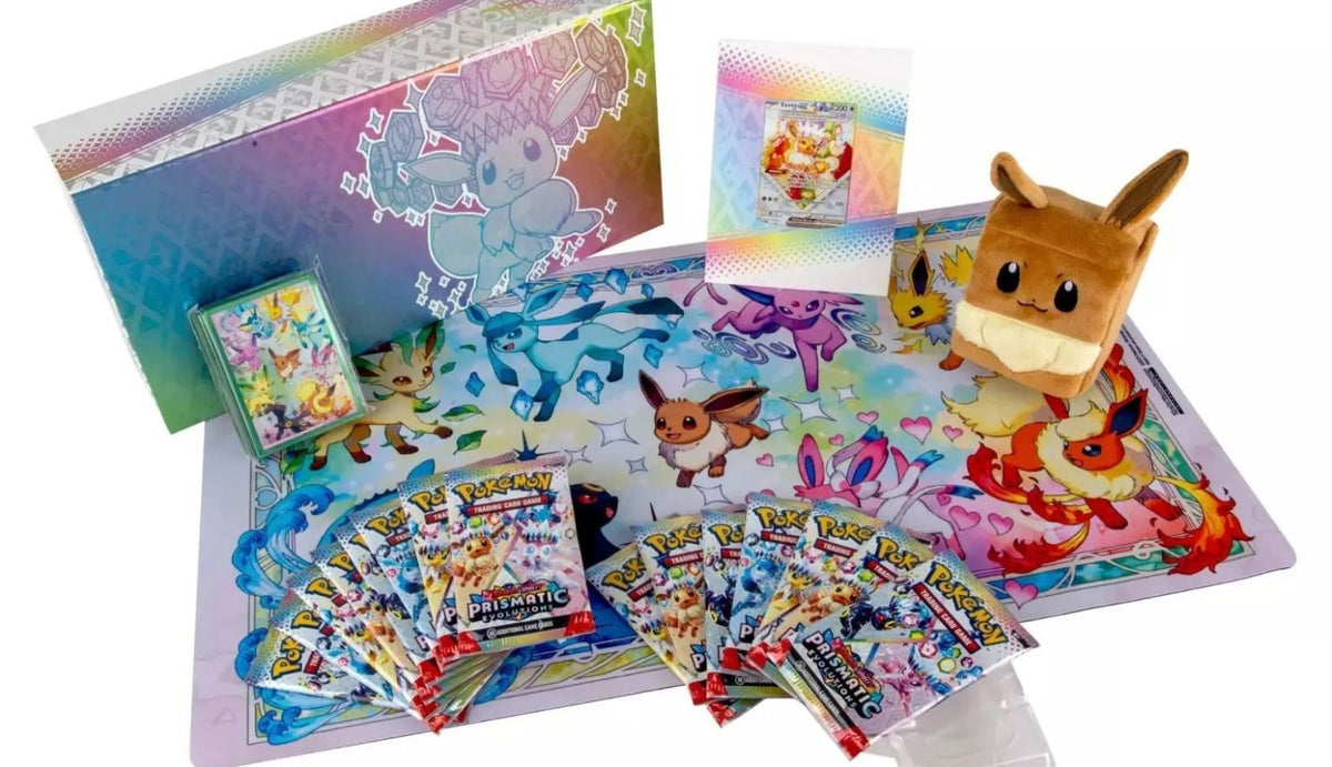 Pokémon Prismatic Evolutions Super Premium Collection – Inglés