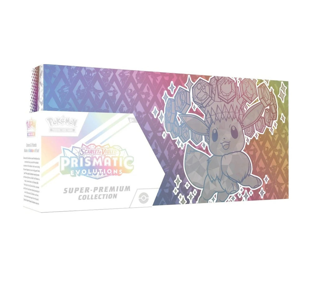 Pokémon Prismatic Evolutions Super Premium Collection – Inglés