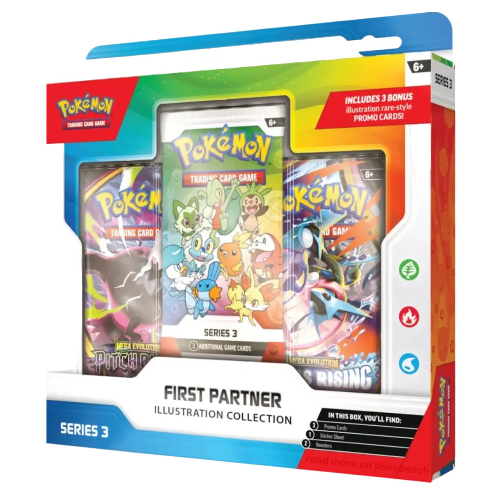 [PREVENTA] – Pokémon TCG: First Partner Illustration Collection Series 3 INGLÉS
