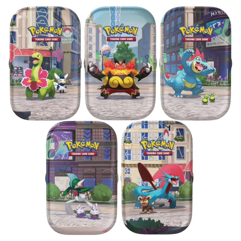 Lumiose City Mini Tin (Diseño al azar) - INGLÉS