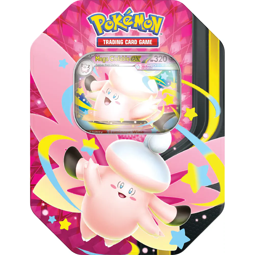 Mega Moonlit Tin (MEGA CLEFABLE) - INGLÉS